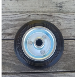 Колесо поворотне 100 мм з гальмом на мобільні стенди вітрини тумби