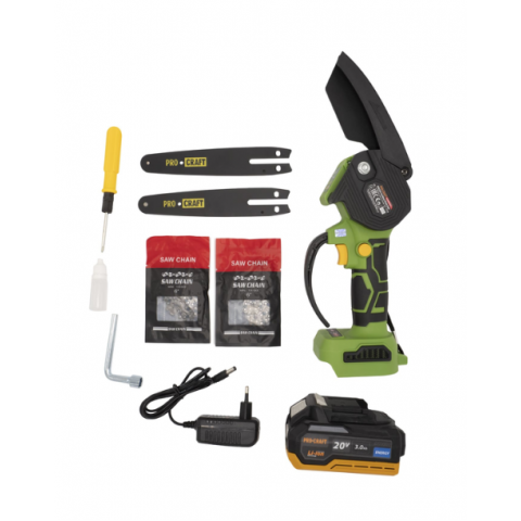 Акумуляторна міні пила Procraft PKA22Li (1 акб + зарядне)