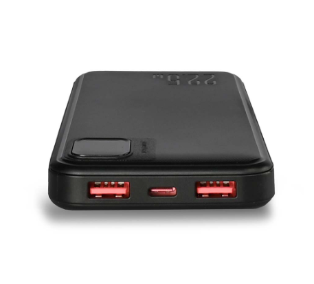 Повербанк 10000mAh TITANUM WQ55 22.5W Чорний