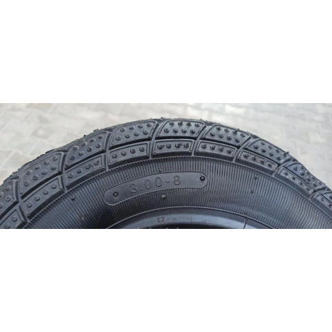 Покришка з камерою 3.00-8 на тачку 8 PR посилена 