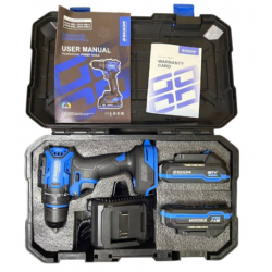 Шуруповерт акумуляторний безщітковий ZEGOR CDAX-21BL (2 АКБ 2000 мАг + ЗП)