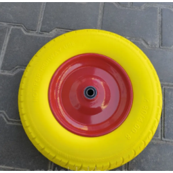 Колесо в зборі 4.80/4.00-8 на тачку з пінополіуретану під вісь 16 мм