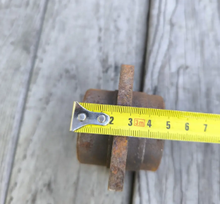 Ступиця Чугунна під підшипник 203 на будівельну тачку