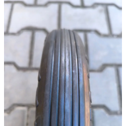 Колесо безкамерне для тачки 300 мм під вісь 20 мм в зборі гусматік