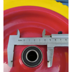 Колесо в зборі 3.25/3.00-8  до тачки з пінополіуретану під вісь 16 мм