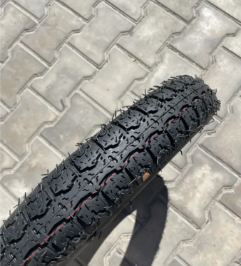 Шина з камерою 2.75-17 трасова 6 PR для мотоцикла Альфа Дельта