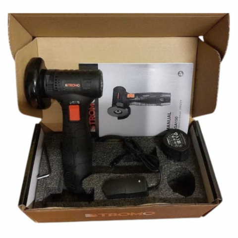 Акумуляторна міні болгарка Stromo AGA-150 + 2АКБ і ЗП