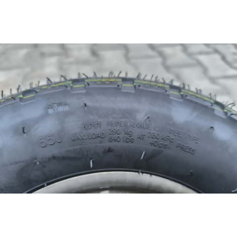 Колесо в зборі 4.00-10 до будівельної тачки Compass під вісь 17 мм та 20 мм