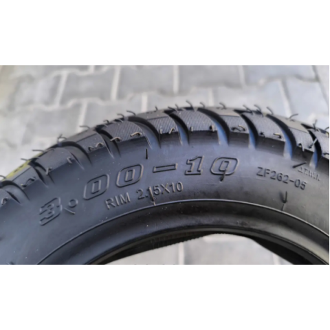 Резина на скутер 3.00-10 з камерою TAIWAN трасова