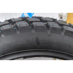 Покришка з камерою 3.50-18 UB-083 напівшип для мотоцикла