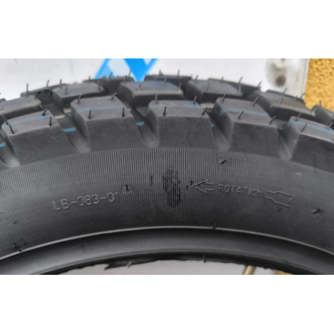 Покришка з камерою 3.50-18 UB-083 напівшип для мотоцикла