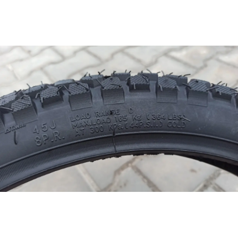 Мотошина 2.50-17 з камерою SC-TYRE шипована до мотоцикла Альфа Дельта