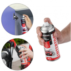 Аерозольне мастило силіконове 400 мл INTERTOOL