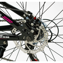 Велосипед Спортивний 26" дюймів CORSO INTENSE Чорно-Рожевий