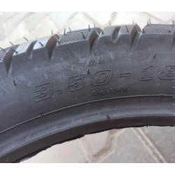 Покришка з камерою 3.50-18 на мотоцикл Іж Ява Юпитер Зубатий протектор