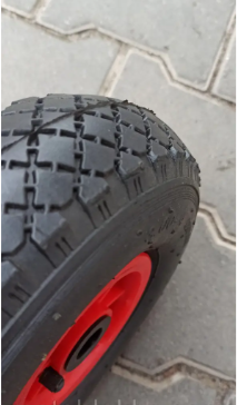 Колесо для тачки 3.00-4 під вісь 20 мм пневматичне