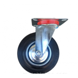 Колесо поворотне 125 мм без тормоза на мобільні стенди перевізне обладнання