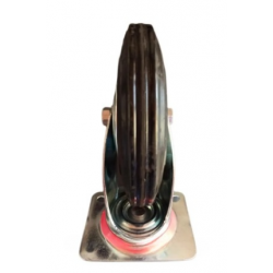 Колесо поворотне 200 мм для мусорного баку