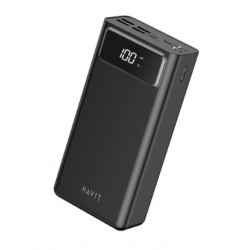 Повербанк 40000mAh HAVIT PB56 PD18W+QC3.0 Black 