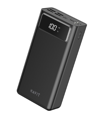 Повербанк 40000mAh HAVIT PB56 PD18W+QC3.0 Black 