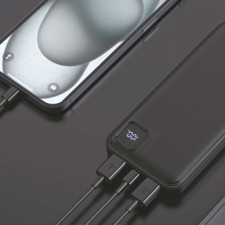 Повербанк 10000mAh TITANUM WQ55 22.5W Чорний