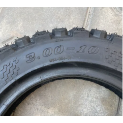 Покришка 3.00-10 безкамерна до скутера Великикий шип WSX-094