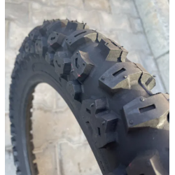 Скат з камерою 3.50-18 на мотоцикл Іж KI-914 шипована Кросова