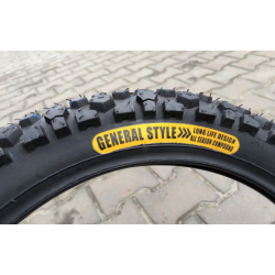 Покришка з камерою 2.75-17 шипована 8 PR WJ-522 на мотоцикл Альфу Дельту Мустанг