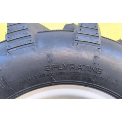 Колесо на мотоблок 6.00-12 в зборі RALCO Індія 8-PR під мотоблочну ступицю