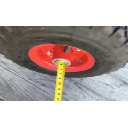 Диск 3.00-4 (3.50-4) (4.10-3.50-4) до тачки підшипник 35/20 під вісь 20 мм 