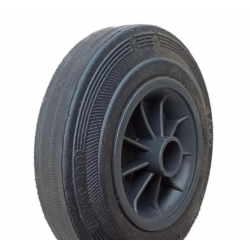 Колесо 200 мм до бетономішалки пластмасове під вісь 25 мм