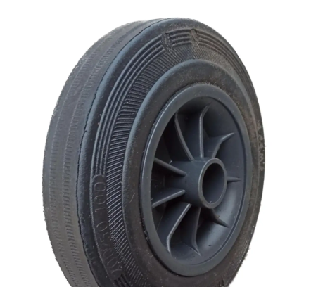 Колесо 200 мм до бетономішалки пластмасове під вісь 25 мм