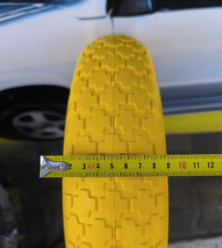 Колесо в зборі 4.80/4.00-8 до тачки з пінополіуретану фірми ВС Польща  