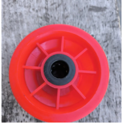 Диск на тачку для шин 3.00-4 (3.50-4) пластиковий під вісь 20 мм 