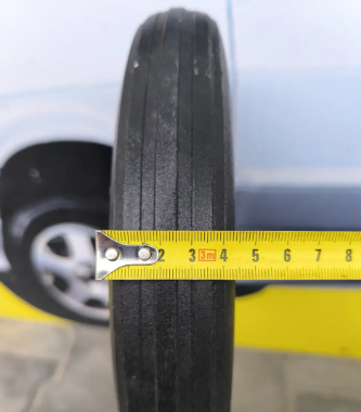 Колесо в зборі Лите 300 мм вісь 20 мм до тачки безкамерне гусматік