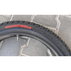 Скат 2.75-17 з камерою Тайвань для мотоцикла Альфа Дельта