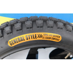 Покришка 3.50-18 з камерою YX-942 Кубік Мотошина до мотоцикла Иж 