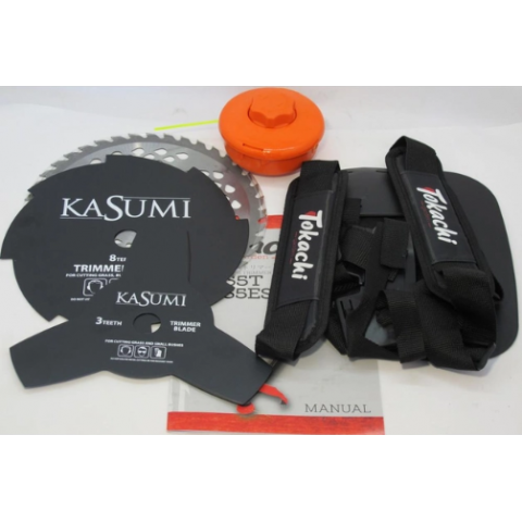 Бензокоса Tokachi TG-55T 3 ножі + 1 котушка в комплекті