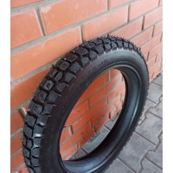 Шина на мотоцикл Иж 3.50-18 з камерою Тайвань шипована