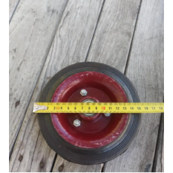 Колесо на візок 160 мм під вісь 12 мм гусматік