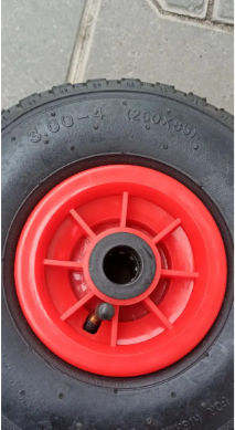 Колесо для тачки 3.00-4 під вісь 20 мм пневматичне