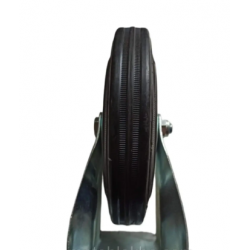 Колесо промислове глухе 200 мм для мусорного баку