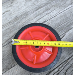 Колесо на кравчучку 140/32- 8 під вісь 8 мм