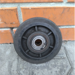 Колесо в зборі 140 мм на Візок тачку Гусматік