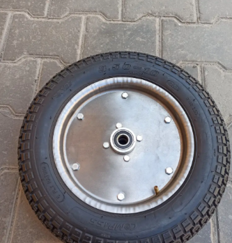 Колесо в зборі 3.50-10 до тачки під 17/20мм вісь Compass 224 кг