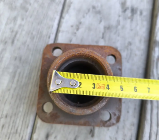 Ступиця Чугунна під підшипник 203 на будівельну тачку