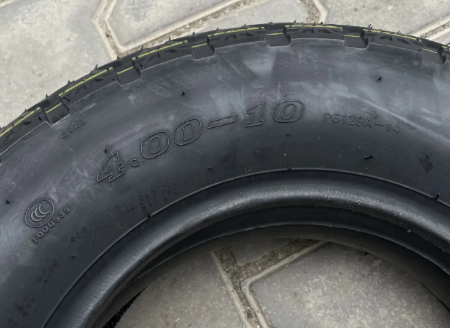 Шина з камерою 4.00-10 до будівельної тачки 6 PR 290 кг