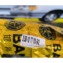 Покришка 3.50-18 з камерою YX-942 Кубік Мотошина до мотоцикла Иж 