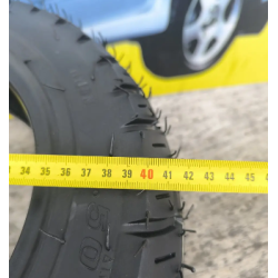 Резина 3.50-10 безкамерна шина Тайвань PF-124 на скутер шипована 