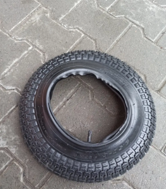 Шина з камерою 3.50-8 на тачку посилена Тайвань 8 PR